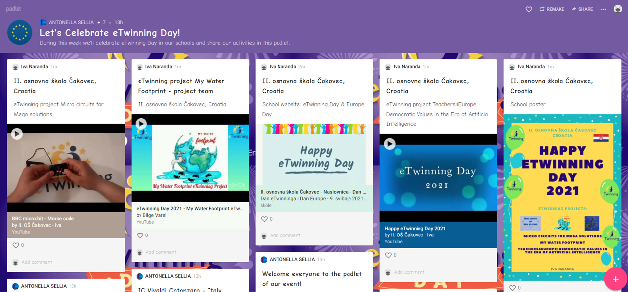 eTwinning Live Event Let's Celebrate eTwinning Day!